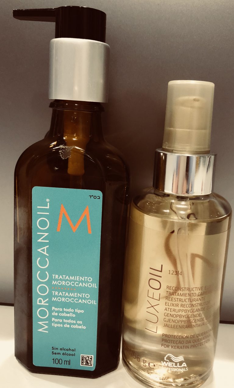 Tratamiento Moroccanoil vs LuxeOil de Wella