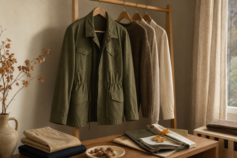 Cómo llevar una chaqueta utilitaria en otoño sin perder elegancia