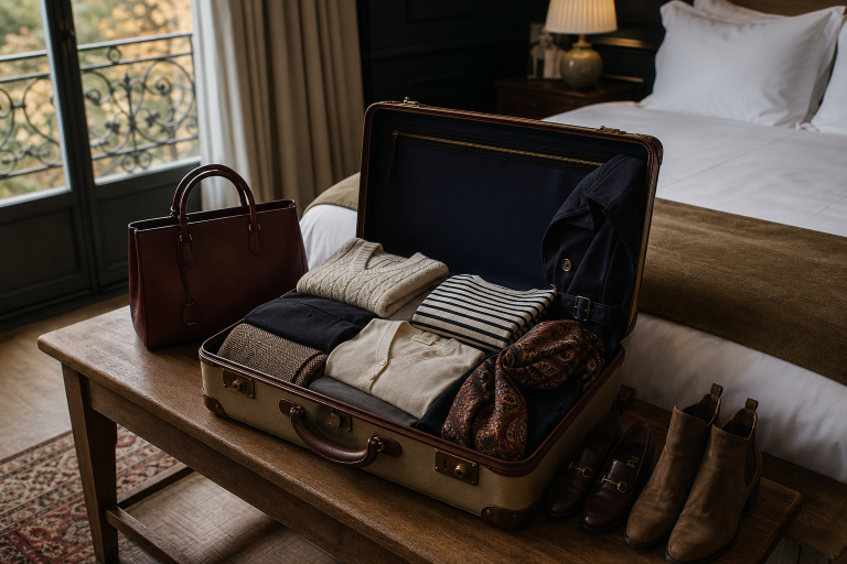 Cómo preparar una maleta cápsula para un viaje de otoño sin llevar de más
