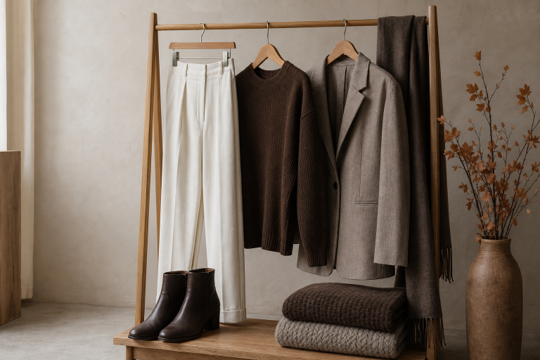 Cómo llevar un pantalón blanco en otoño sin que parezca de verano