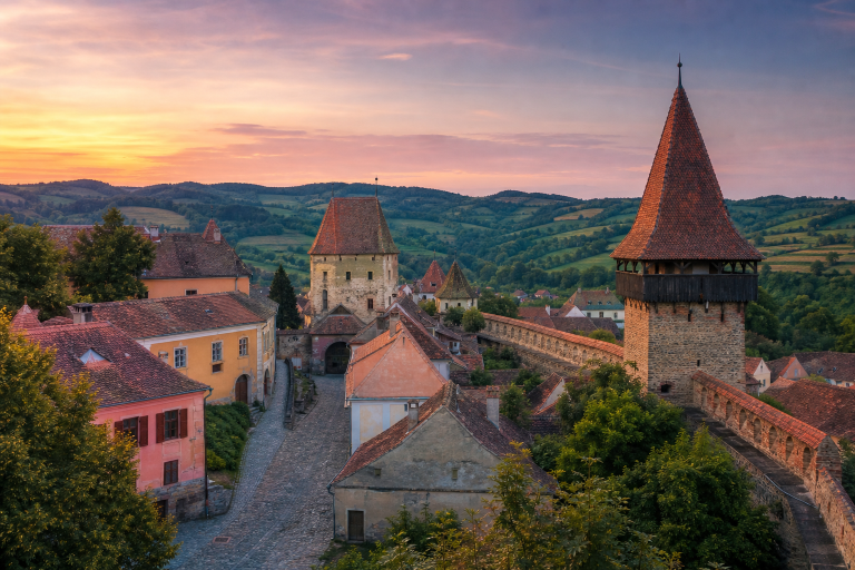 Sighișoara, la ciudadela medieval de Transilvania que sigue llena de vida