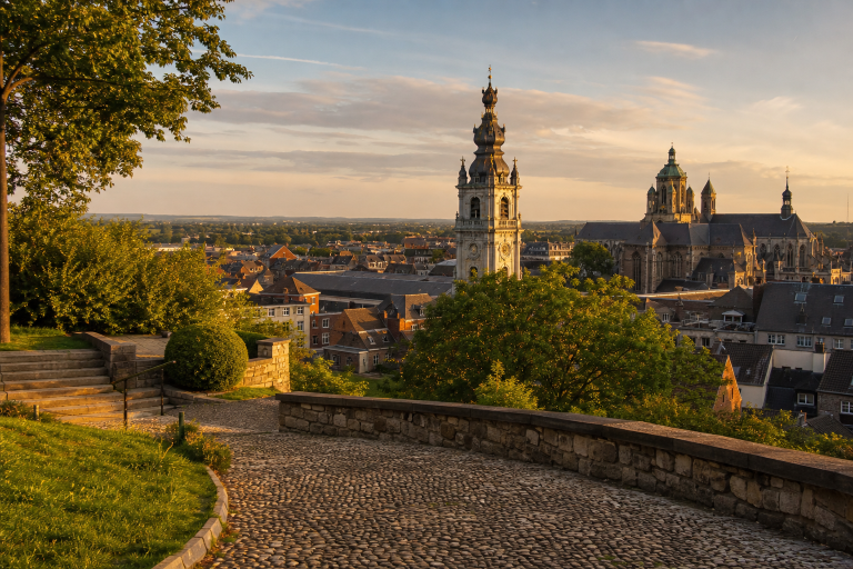 Mons, la ciudad belga donde el patrimonio cobra vida entre campanarios y plazas